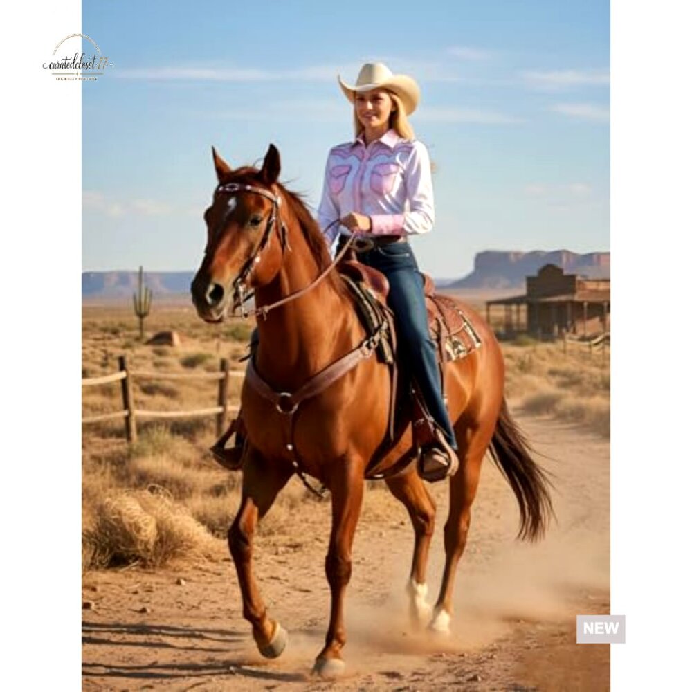 Long Sleeve Western Snap Button Down Work Shirt R… - image 3